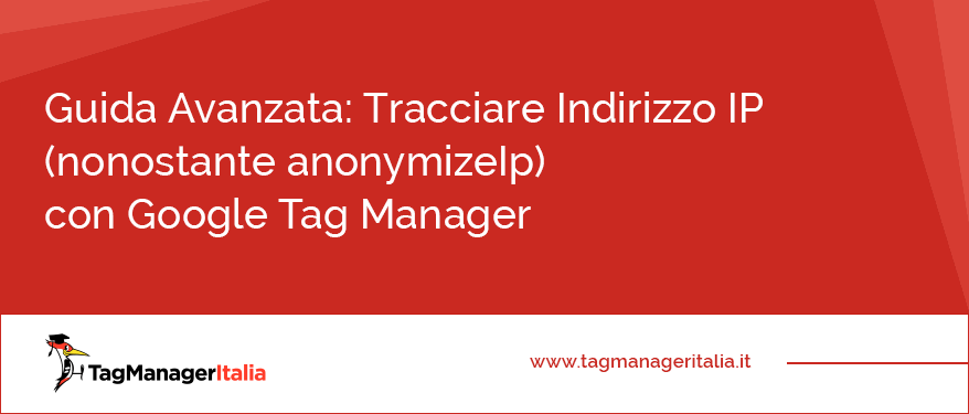 guida avanzata tracciare indirizzo ip nonostante anonymize google tag manager