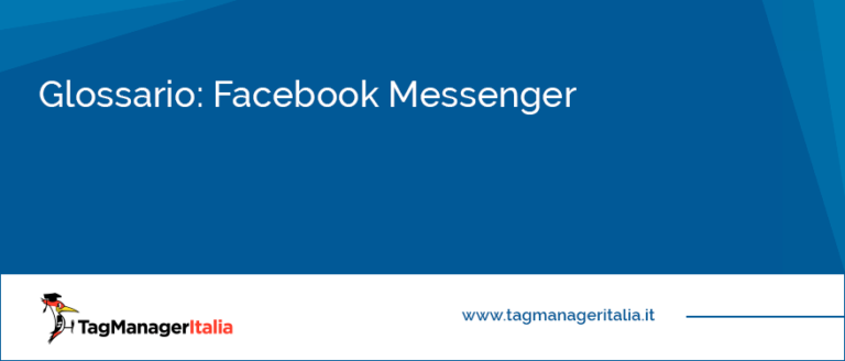 glossario facebook messenger