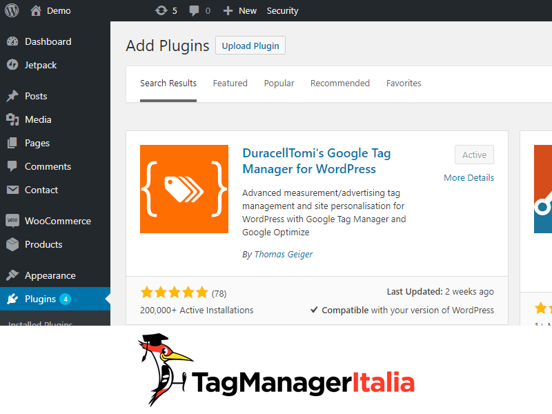 Come Installare Google Tag Manager Tramite Wordpress