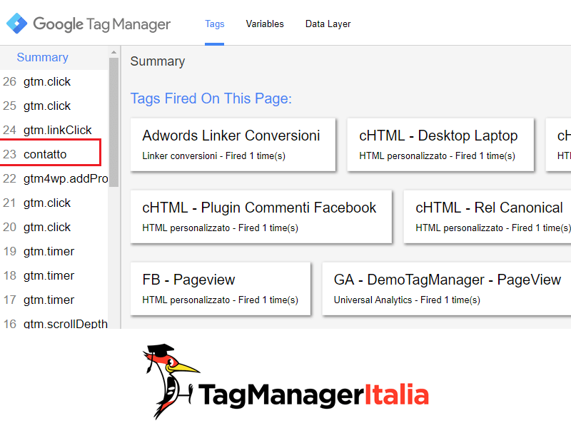 push evento data layer google tag manager2