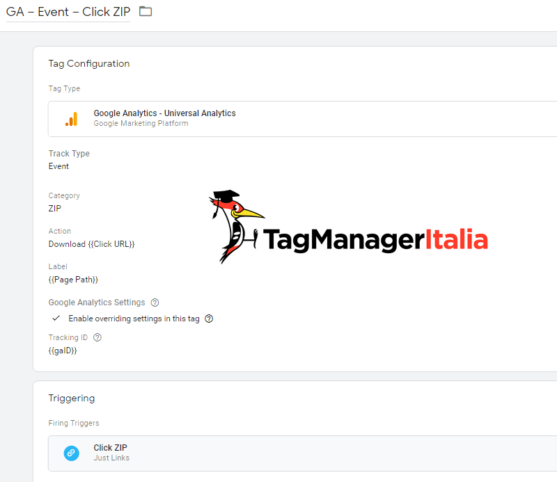 tag download zip google tag manager