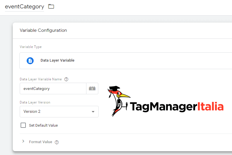 variabile tracciare scroll pagina google tag manager