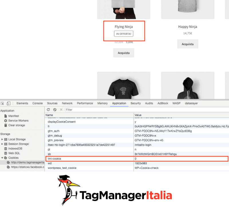 verifica tag test google tag manager