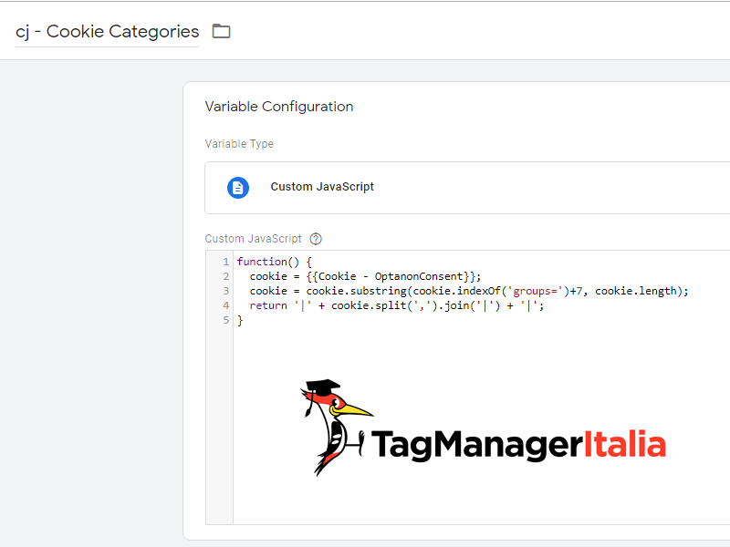 Variable fix OneTrust cookie with pipes in Google Tag Manager