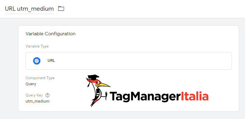 variabile utm medium google tag manager