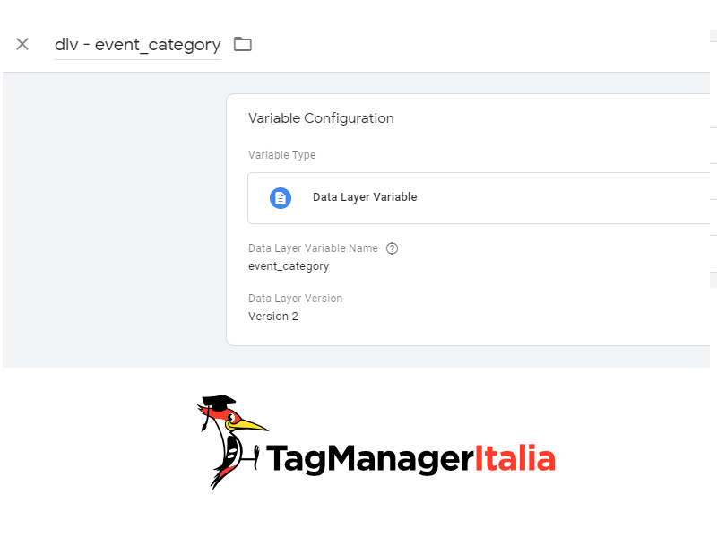configurazione variabili livello dati web-vitals google tag manager