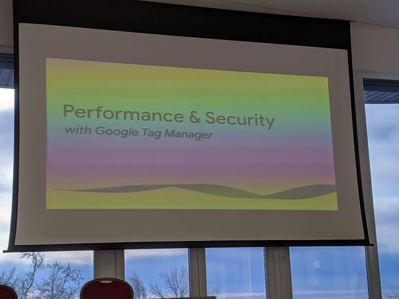 Perfomance and security with google tag manager