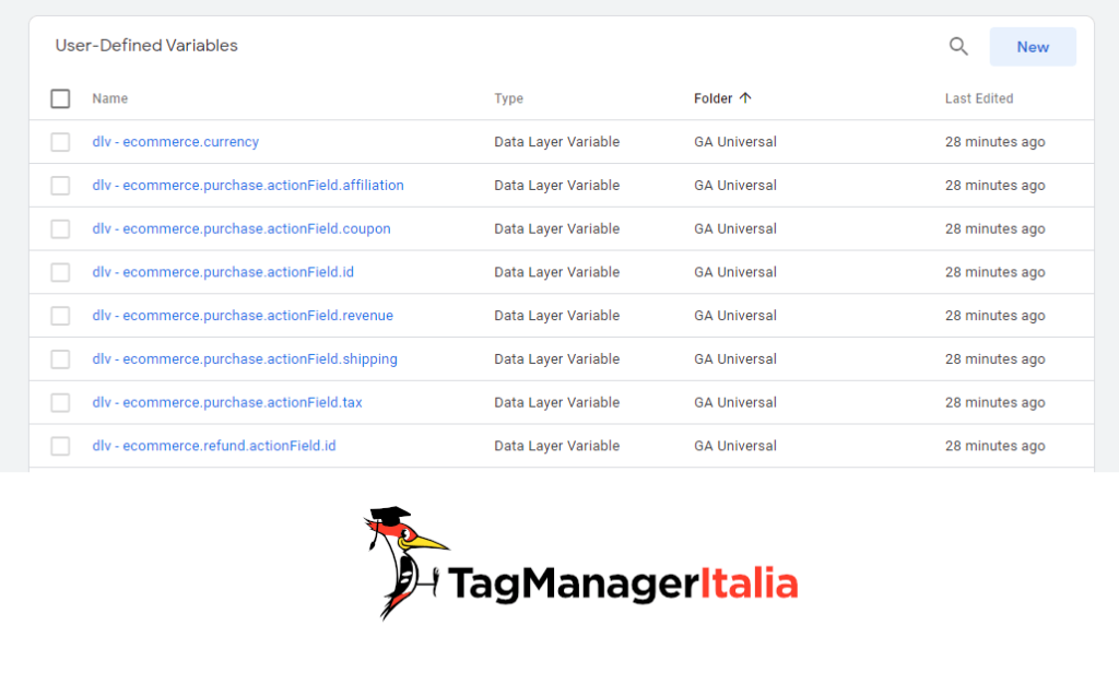 datalayer variable ecommerce for ga4 and google tag manager