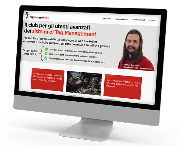 Vantaggi membership Club Tag Manager Italia