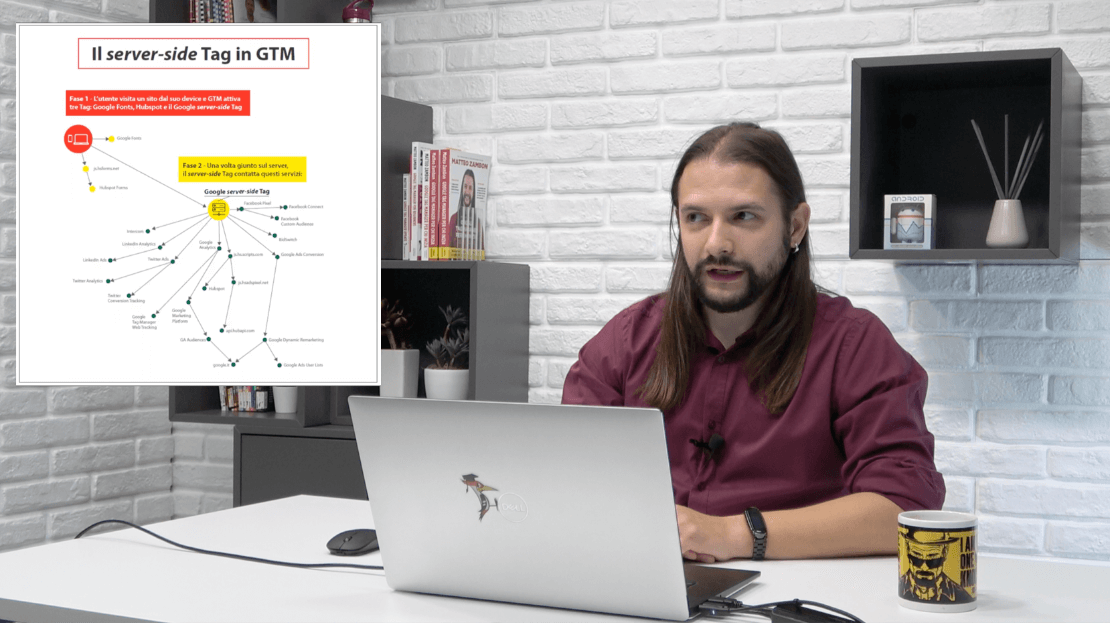 Webinar Server-Side Semplice - Matteo Zambon illustra il metodo di Tag Manager Italia per l'implementazione semplice del tracking Server-Side