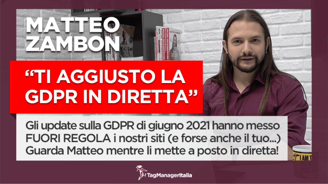 Webinar ti aggiusto la GDPR in diretta