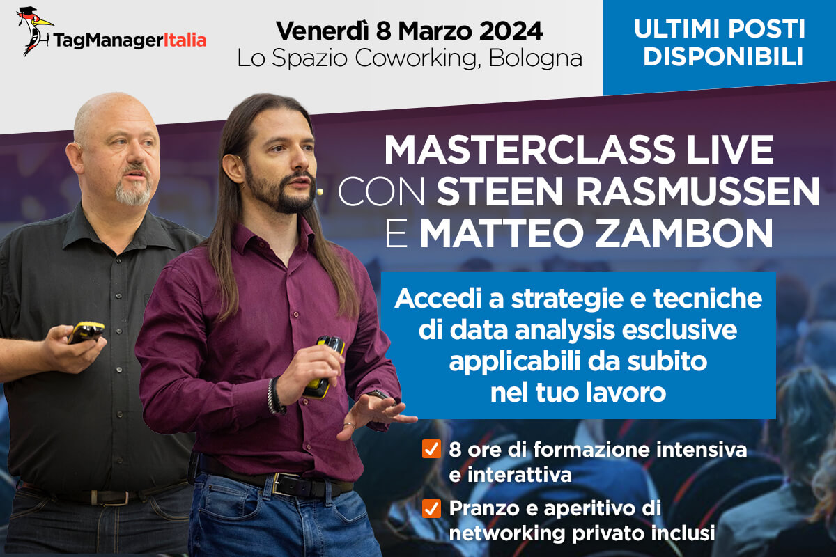 MASTERCLASS LIVE 2024 Ultimi posti con Steen Rasmussen e Matteo Zambon