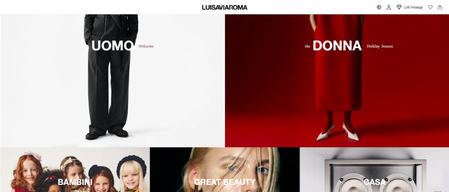 LUISAVIAROMA Case Study - Ottimizzazione del tracciamento ecommerce e delle performance advertising con GA4 e BigQuery per un fashion e-tailer di lusso con oltre 5 milioni di utenti attivi mensili - Tag Manager Italia