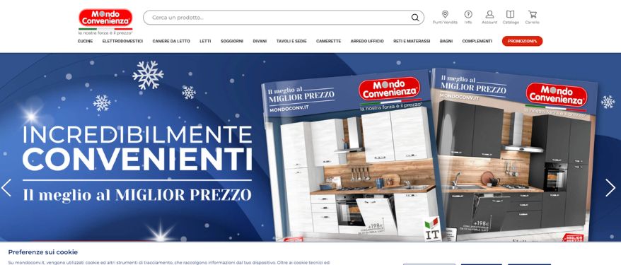 Mondo Convenienza Case Study - Incremento dell’85% delle vendite ecommerce e raddoppio delle conversioni Meta Ads con GA4 e Server-Side Tracking nel settore arredamento - Tag Manager Italia