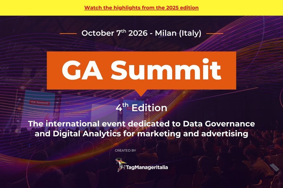 Guarda gli highlights del GA Summit 2025 ed entra in lista d'attesa: la nuova edizione 2026 sta arrivando con numerosi nuovi topic e speaker.