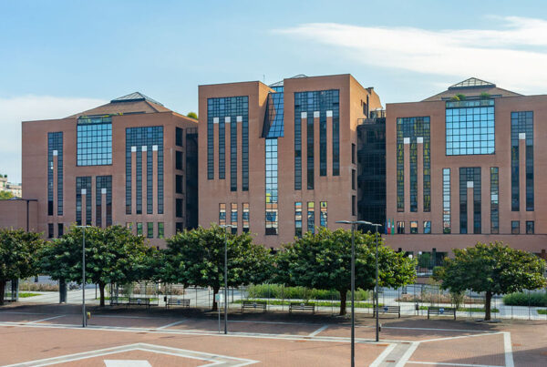 Edifici del campus dell’Università IULM.